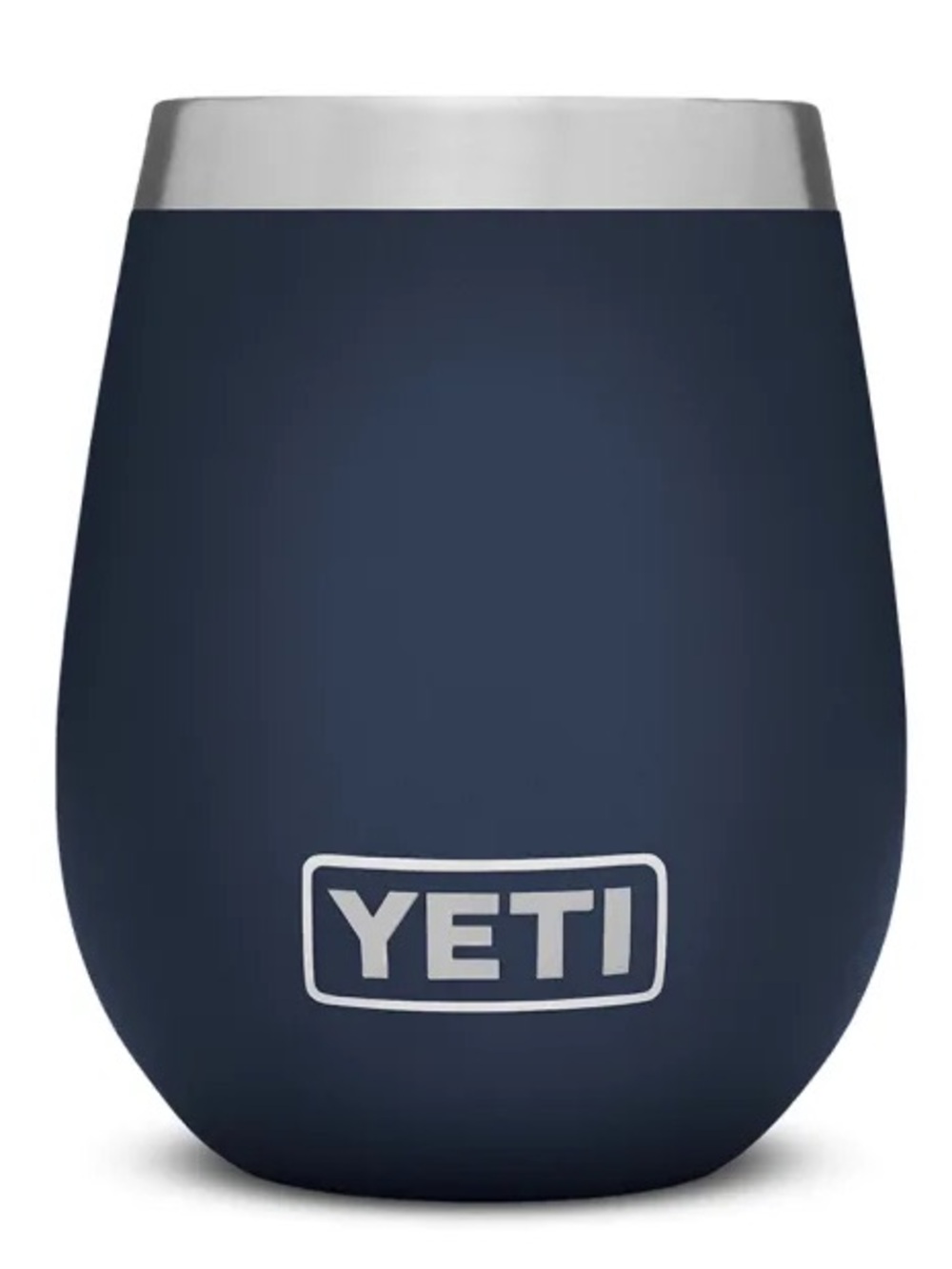 NWOT Yeti Rambler 10oz Wine Tumbler Navy Stainless Steel Insulated Cup No Lid